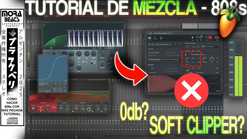 tips mezcla 808s tutorial